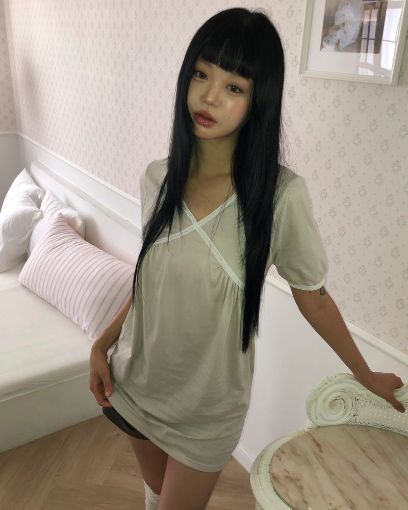 WONDER WONDER（ワンダーワンダー）の「Buten Puff Mini Dress（Dresses）」
