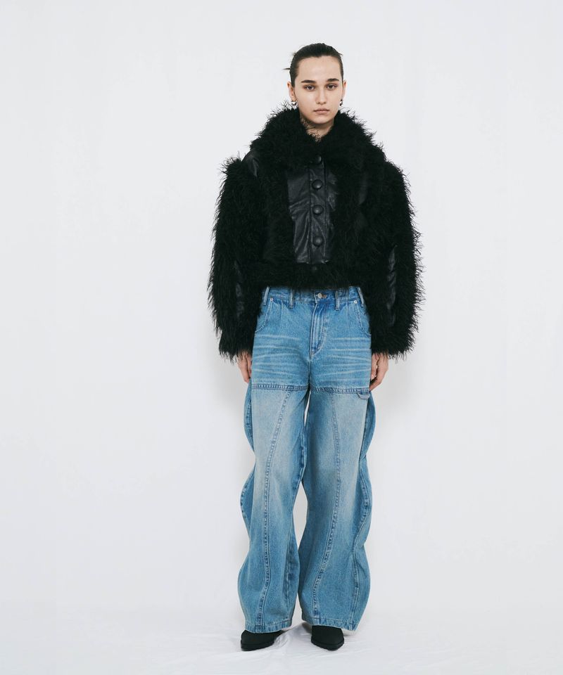 FAKE FUR LINE JACKET