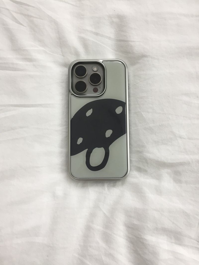 NO TARGET NO PLAN（ノーターゲットノープラン）の「[ORDER MADE] ビッグマッシュルームケース -グレー（スマホグッズ/小物）」