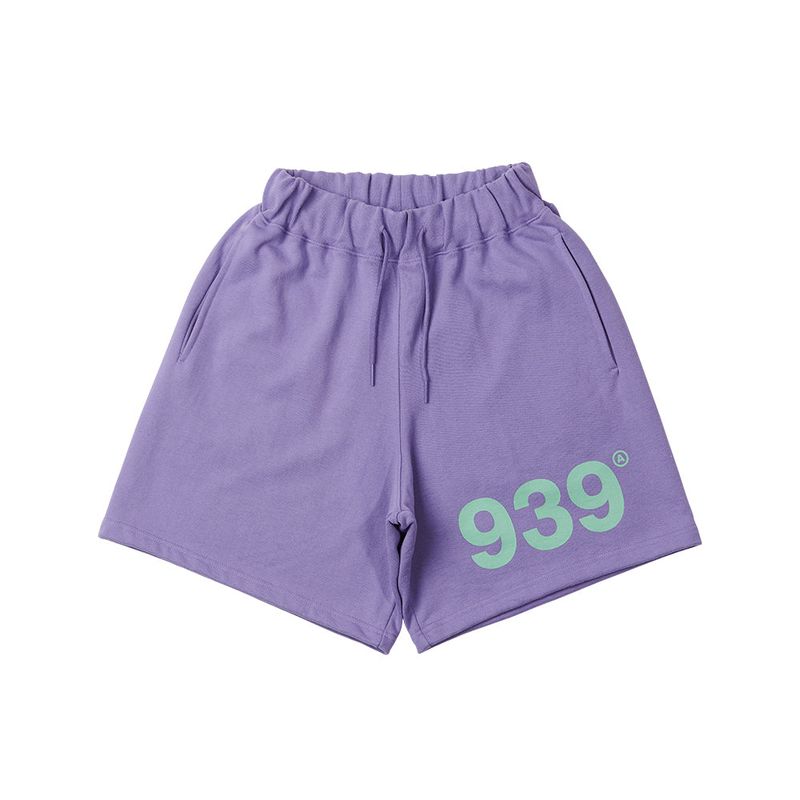 939 LOGO SWEAT SHORTS (LAVENDER)