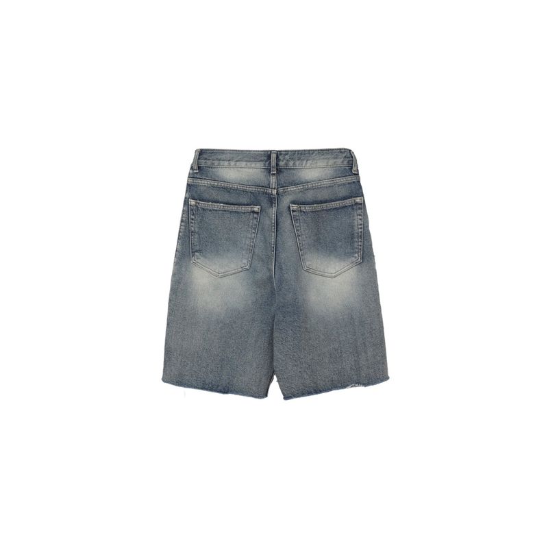 Milky Bermuda Denim Shorts