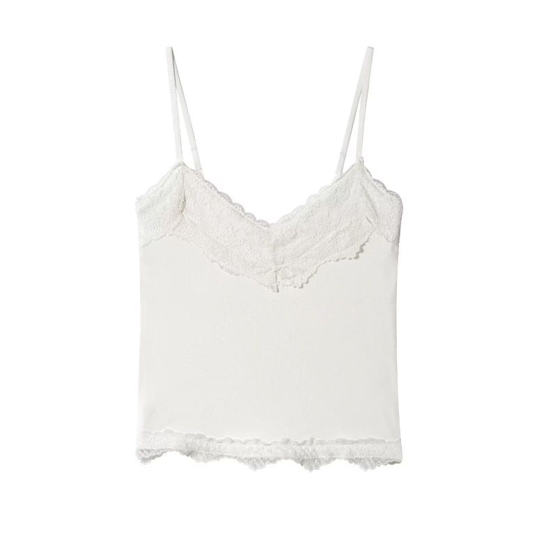 Yena Lace Trim Cami Top