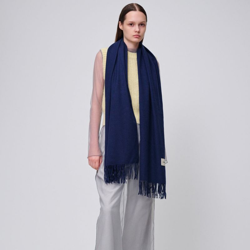 MARIEBEAR muffler_navy