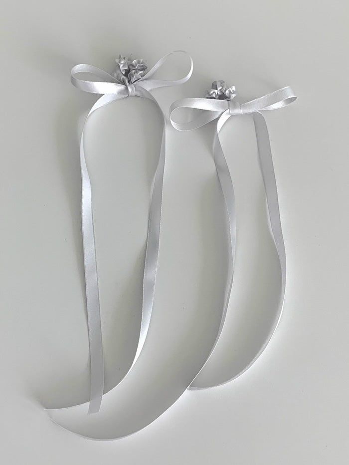 Ribbon Satin Scrunchies (5 colors)