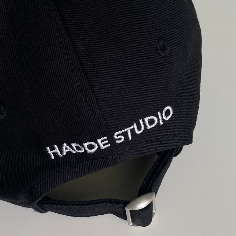 LES CHATS BALL CAP BLACK