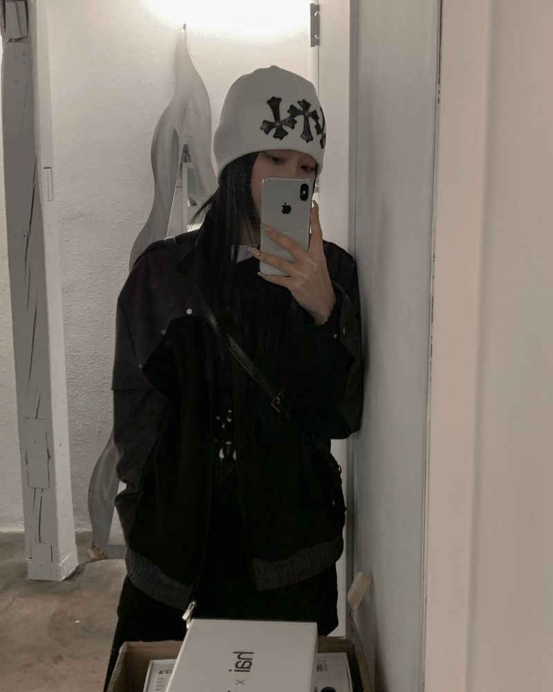 Suede rivet jacket