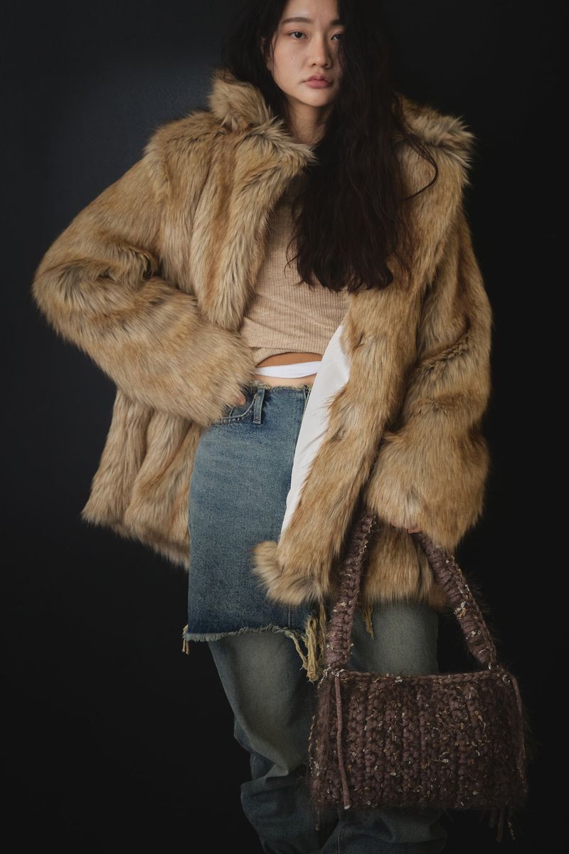 WOOLLY BAG_brown
