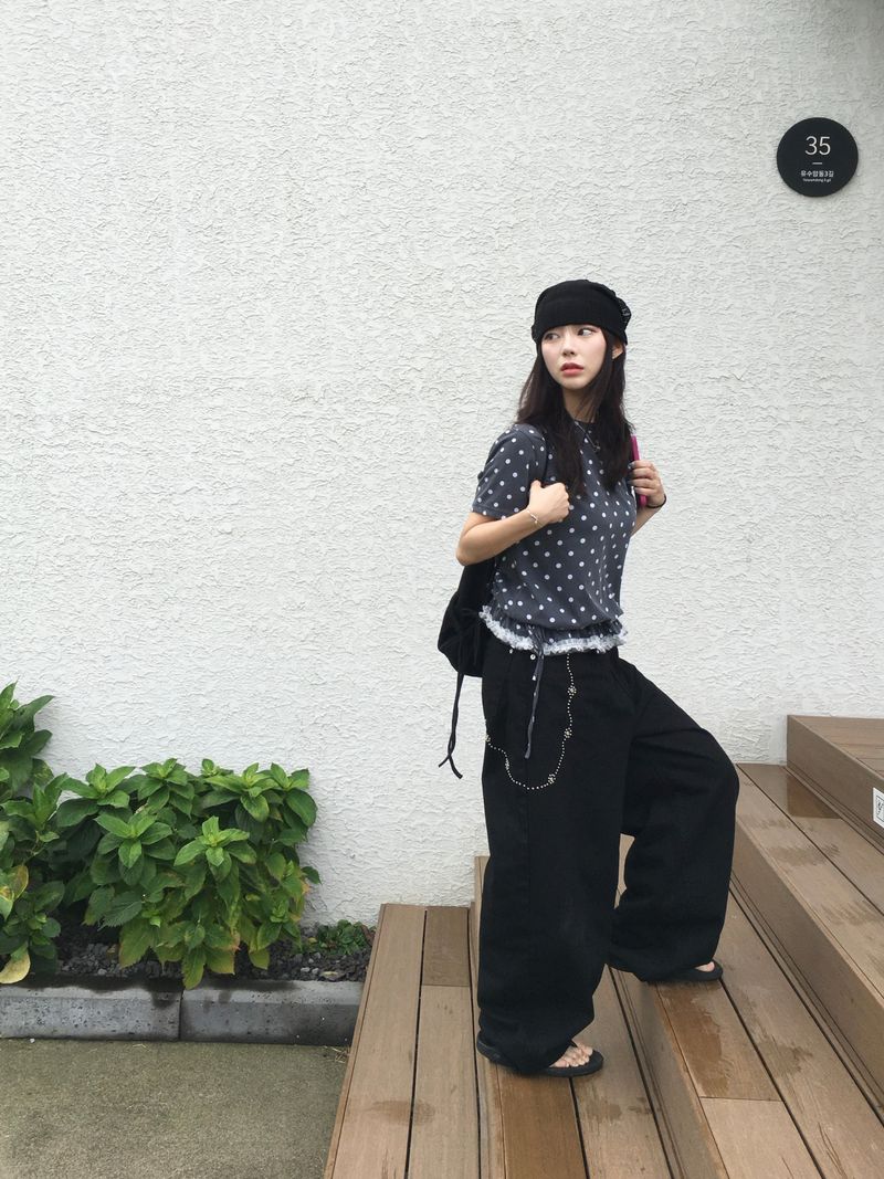 RITCORE（リットコア）の「Plain Dot Pigment Short Sleeve (3c)（Tops）」