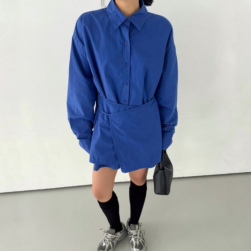 apoem（アポエム）の「ベニスラップシャツ - 2colors  （トップス）」