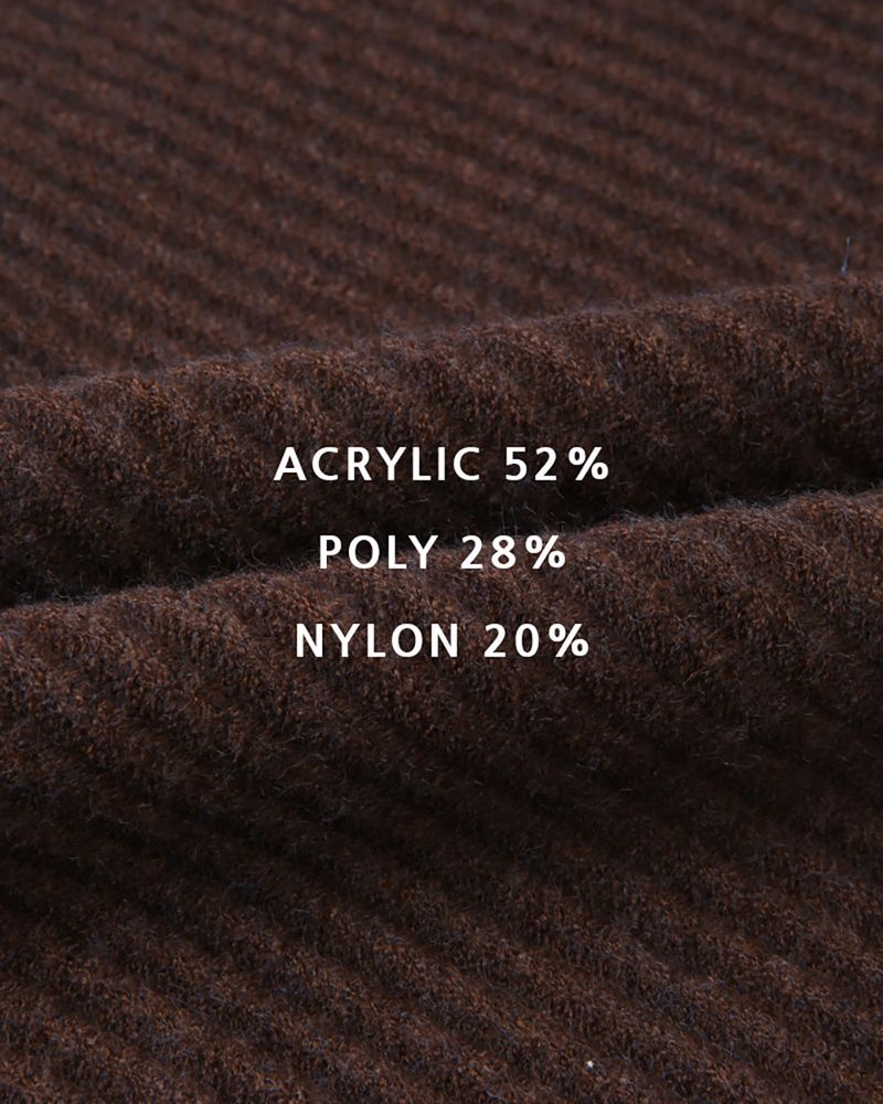 Niv Shoulder Zip-Up Regular Knit