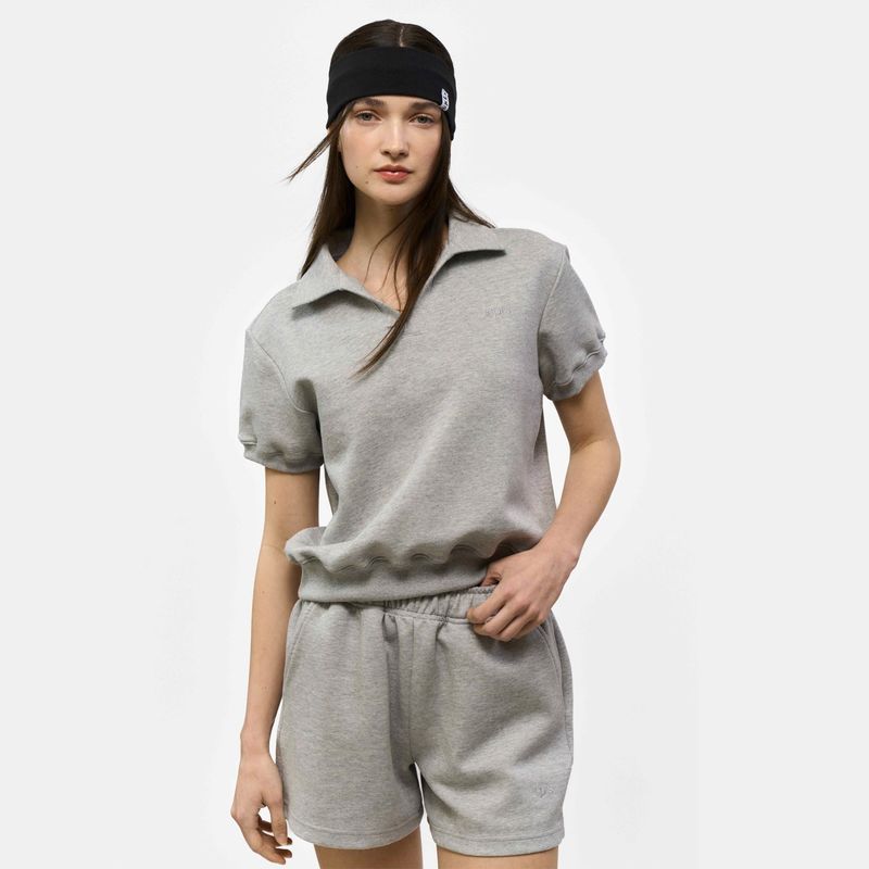 LIGHT POLO SHIRTS SET_MELANGE GREY