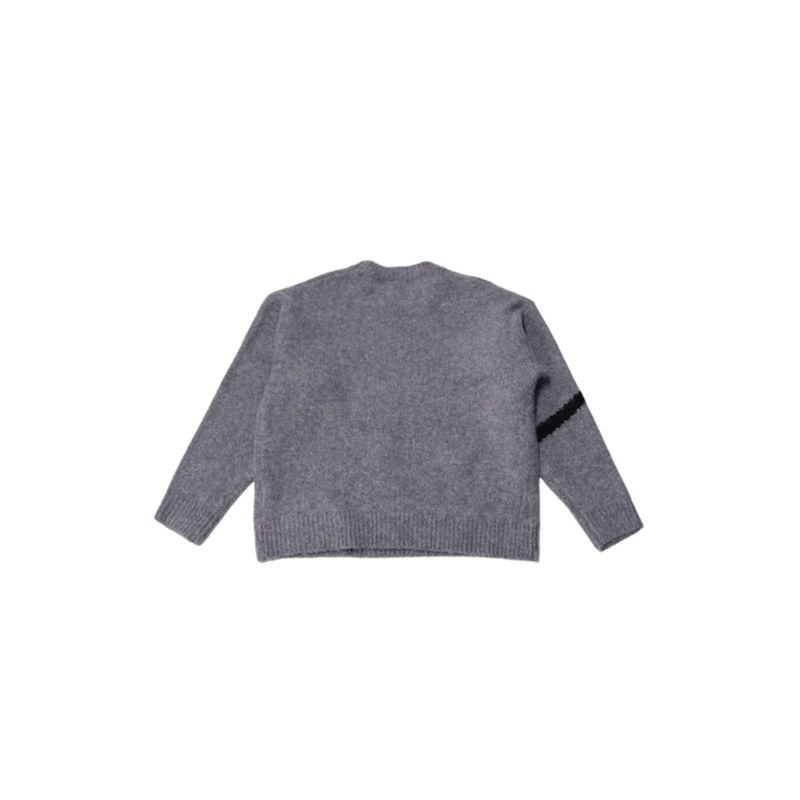 flow diagonally ribbon knit