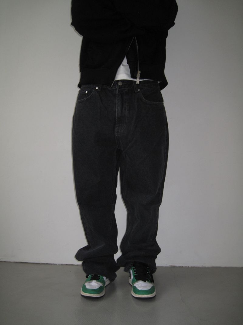 Denim Handle Pants (3c)