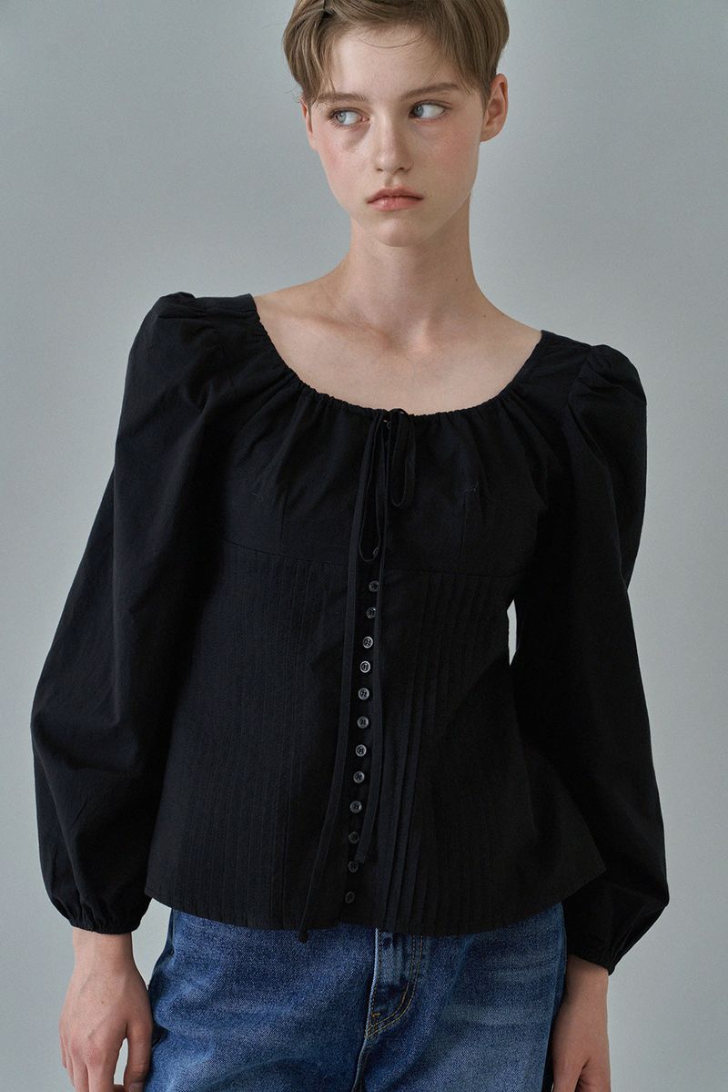 Montana long blouse_black