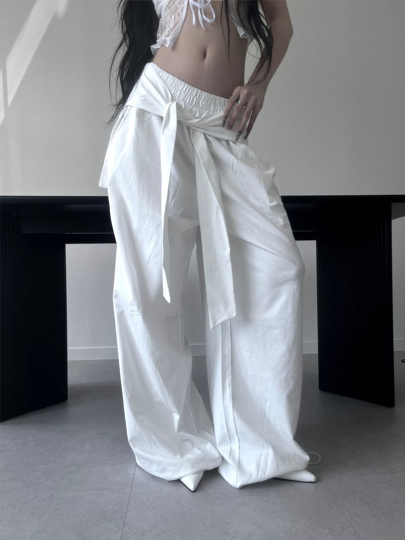 strap string pants (3color)