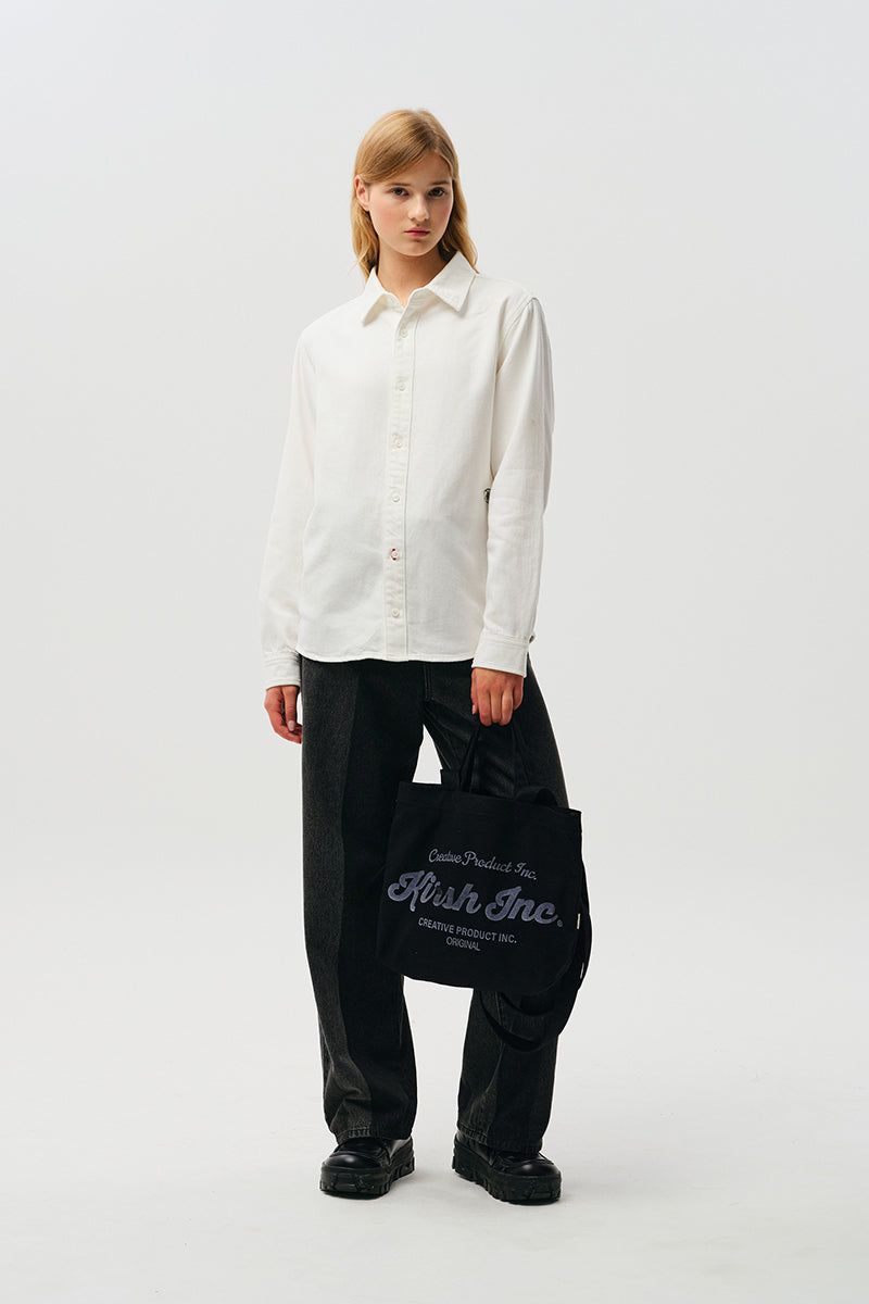 KIRSH（キルシー）の「CHERRY WASHING DENIM PANTS [BLACK]（Pants）」