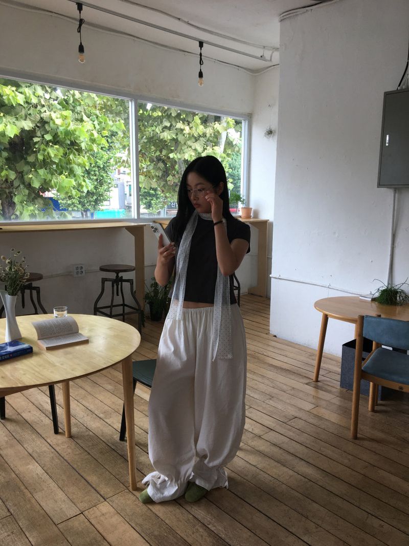 This dot scarf (3color)