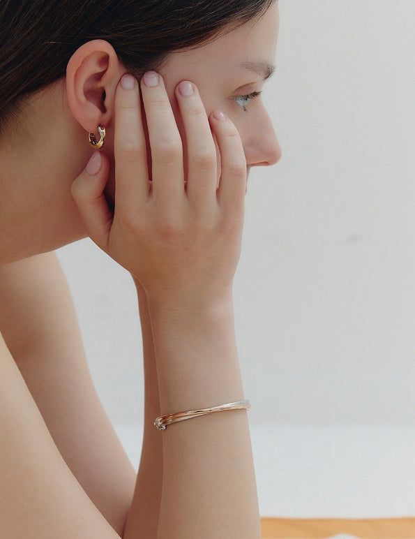 26SS★ [Premium Plating] Souvni AB(C) Twist Bangle