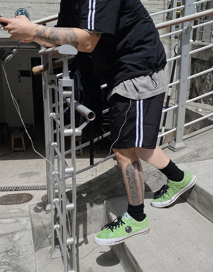 HOLY IN CODE（ホーリーインコード）の「No.0725 double line short SHORTS（Pants）」