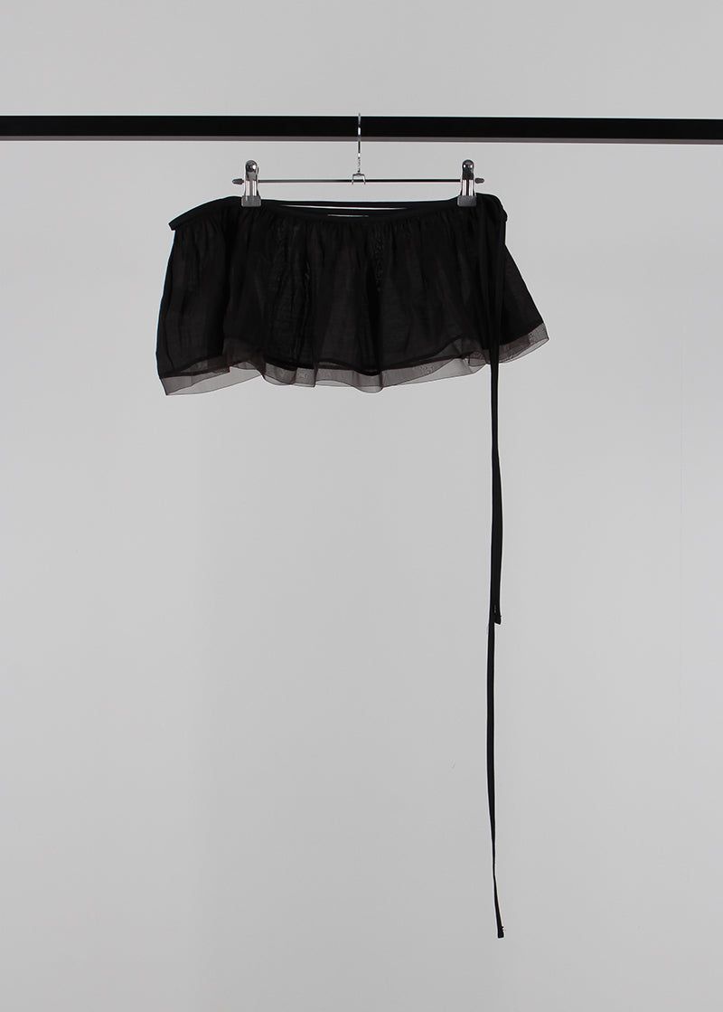 FRILL WRAP SKIRT
