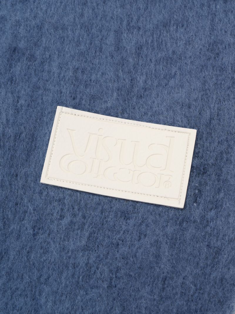 visual solid muffler [blue]