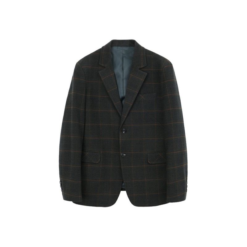Vichy check pattern blazer