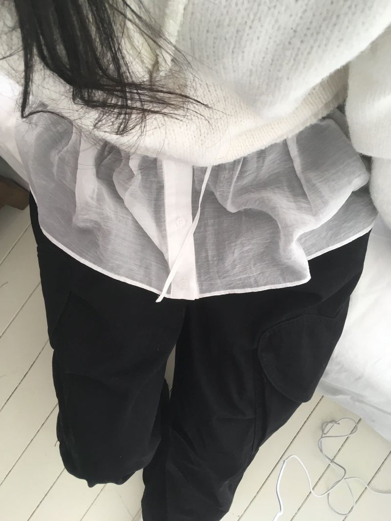See-Through Layering Skirt