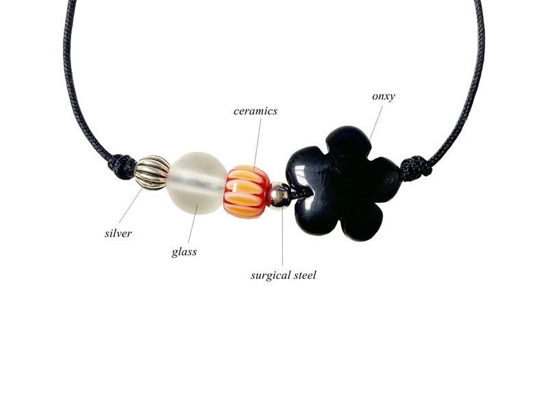 point beads bracelet (6color)
