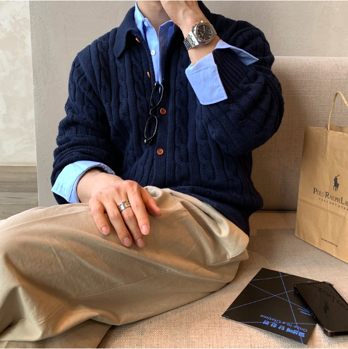 Wonderant Fillet Overfit Oxford Shirt