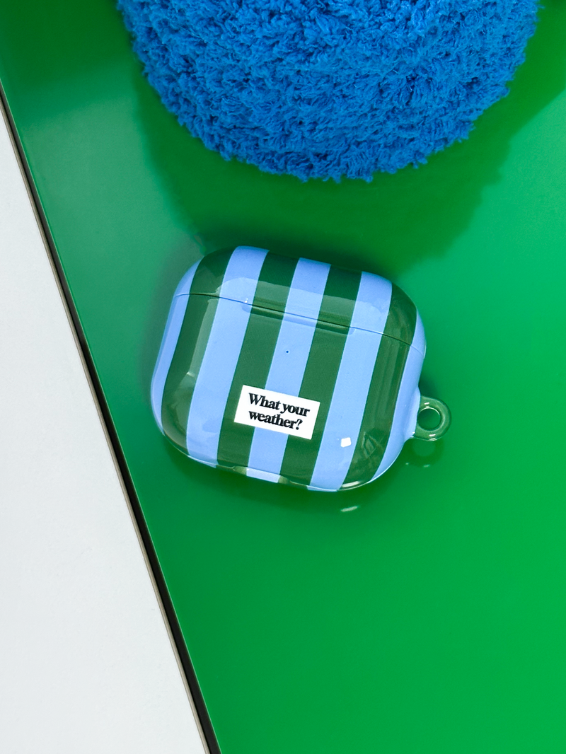 tiny weather(タイニーウェザー)の「pajama Airpods case-watermelon(Smartphone Accessories)」