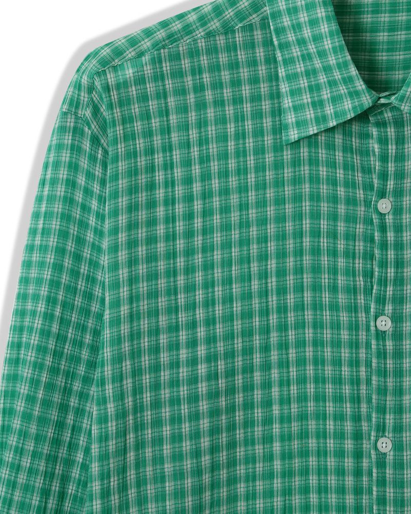 Focus Seersucker Check Shirt