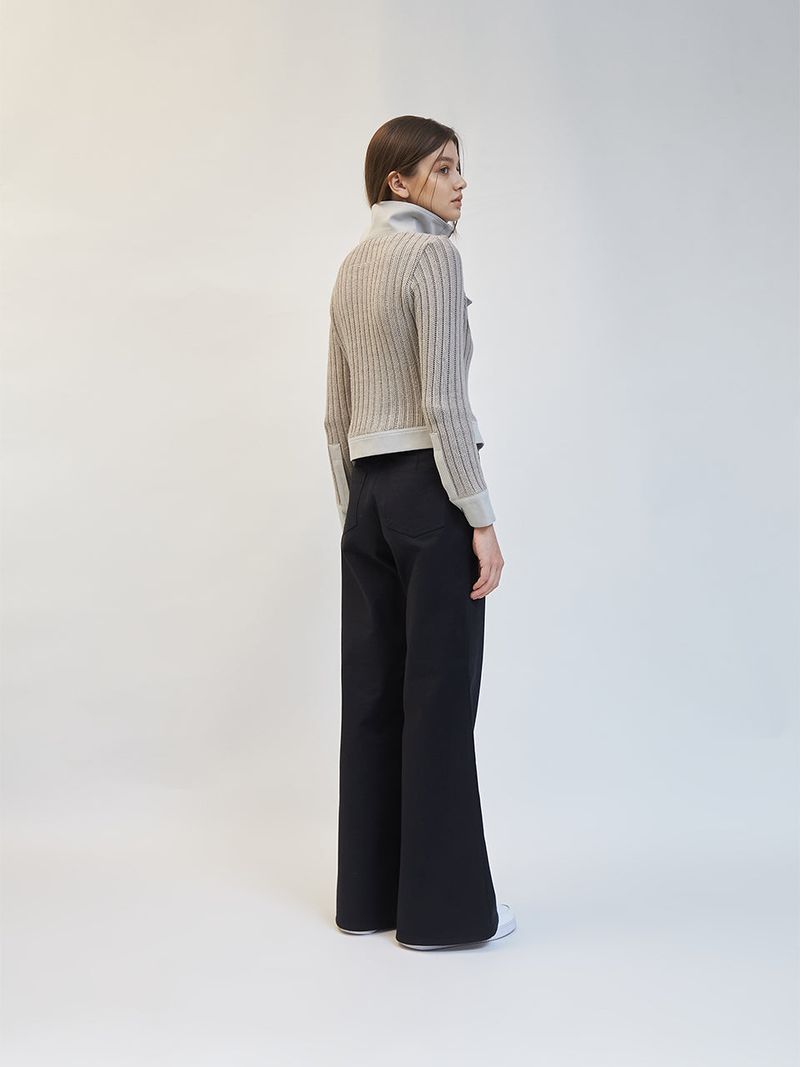 FRONT POCKET FLARE PANTS