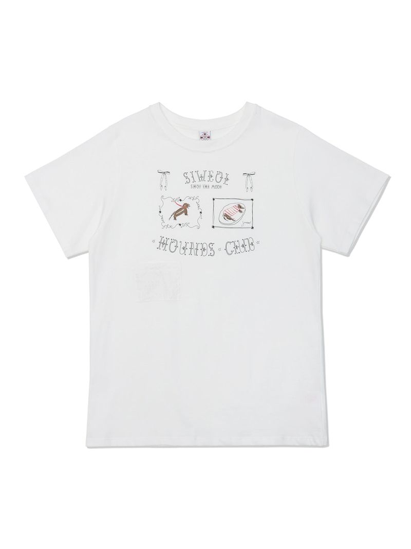 Hound Club Tee (White)