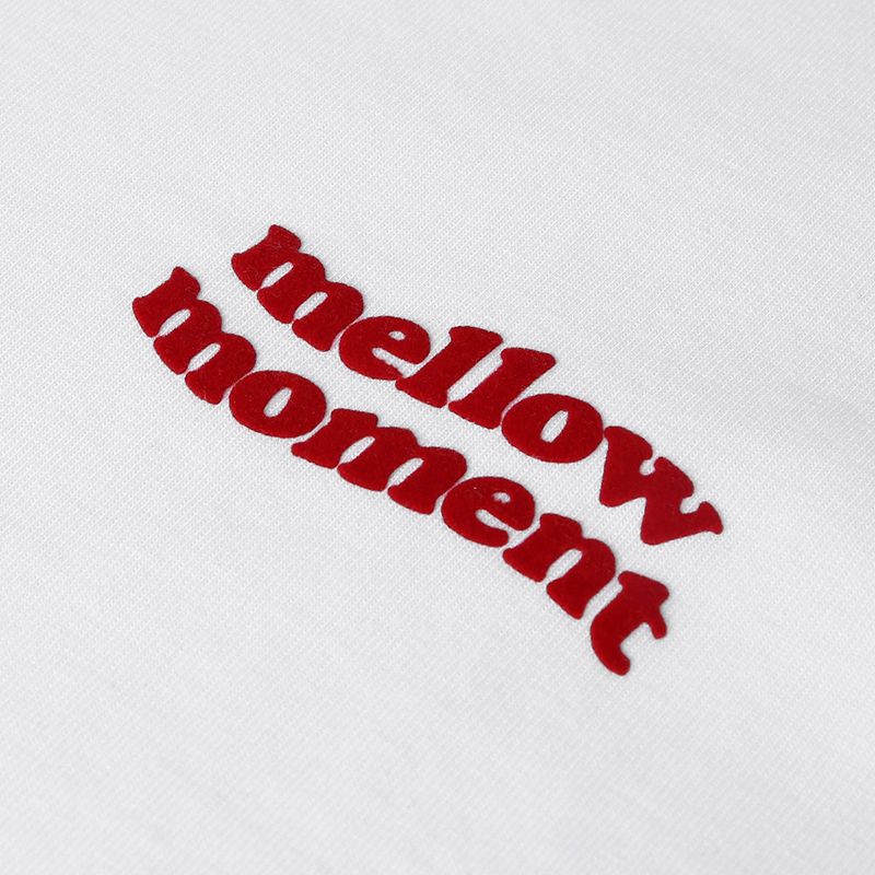 MELLOW MOMENT PLAIN T-SHIRT (White)