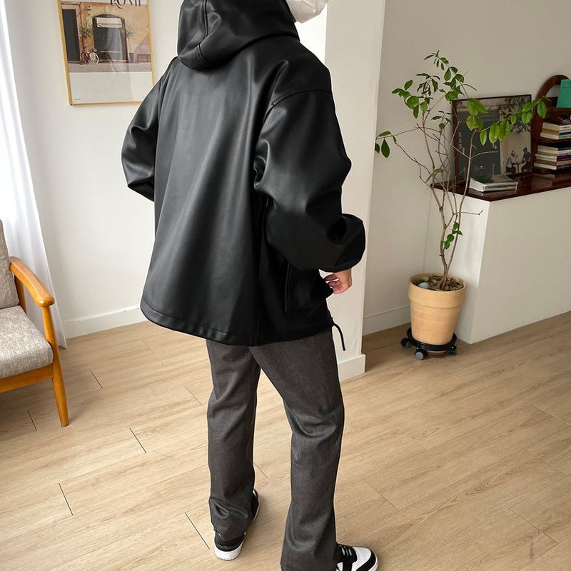 ASCLO Hood Leather Jumper