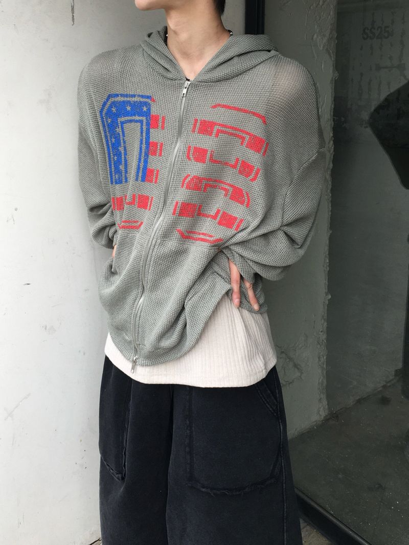Tet 08 Knit Zip-up Hoodie 3C