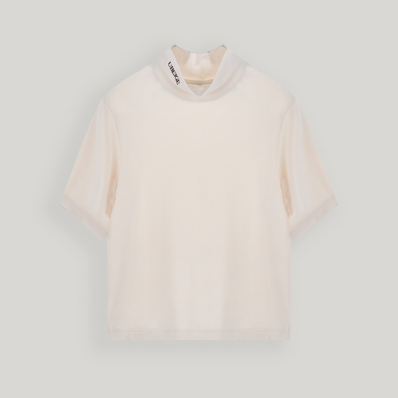 Cream Drape T-Shrits
