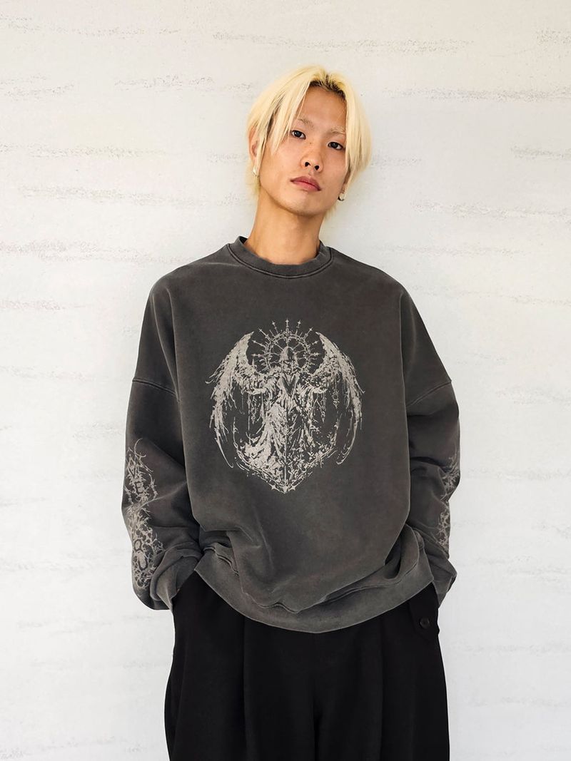 VENTIQUE（ベンティーク）の「VENTIQUE Pigment Gabriel Sweatshirt 3colors（Tops）」