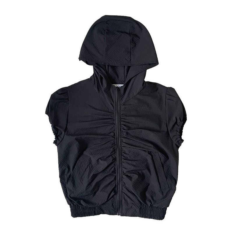 Puff shirring jumper
