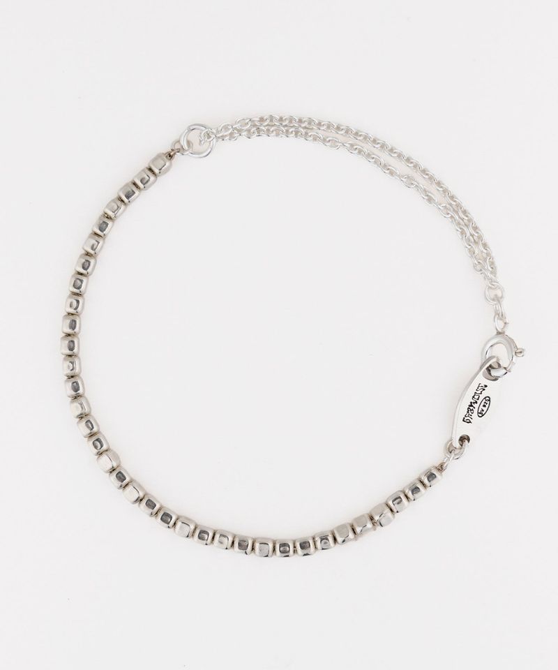 Double mix chain bracelet W (925 silver)