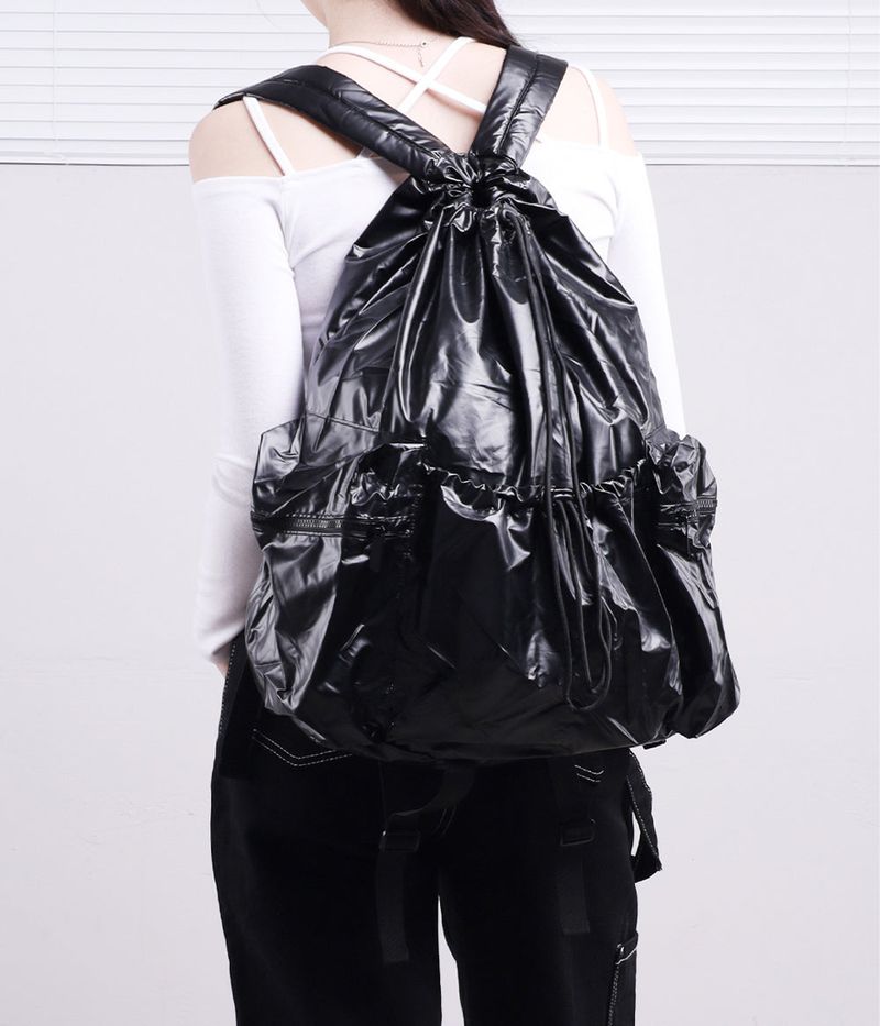 NONCODE(ノンコード)の「Ens String Glossy Backpack(Bags)」