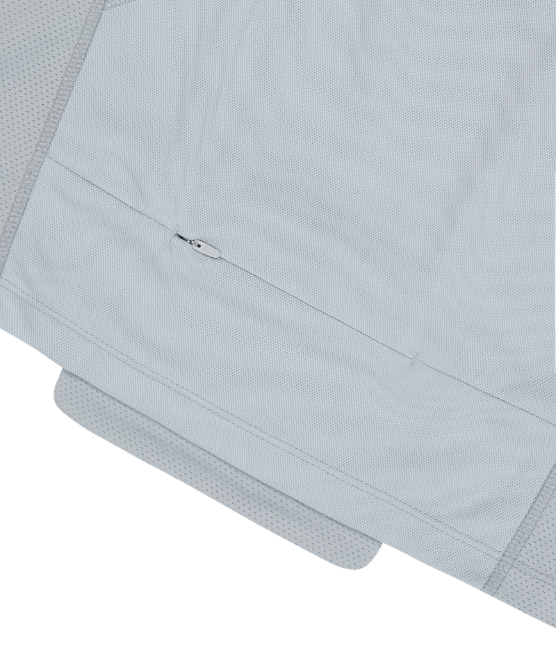 Detachable Collar T-shirt / Grey