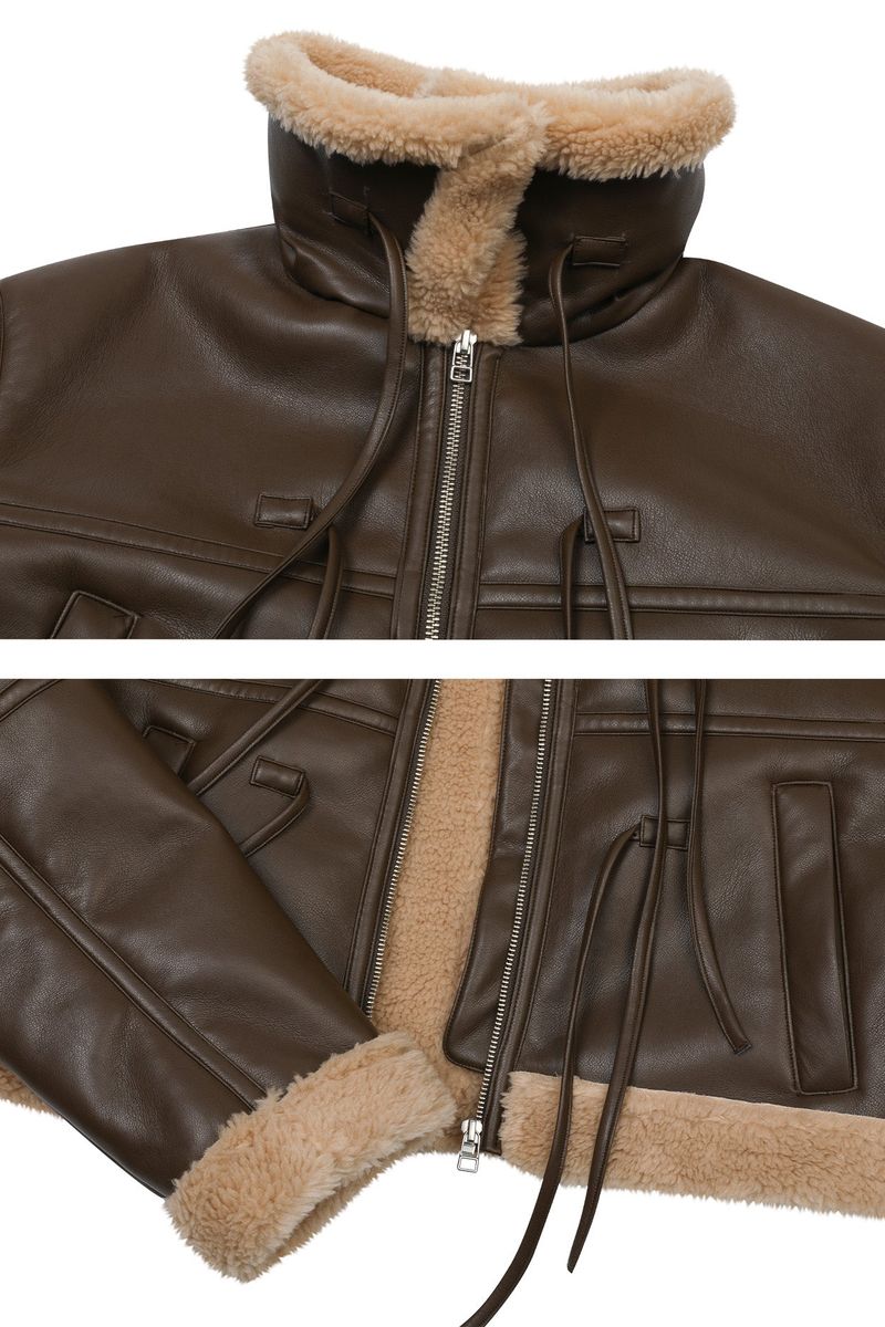 LUCY MUSTANG JACKET brown