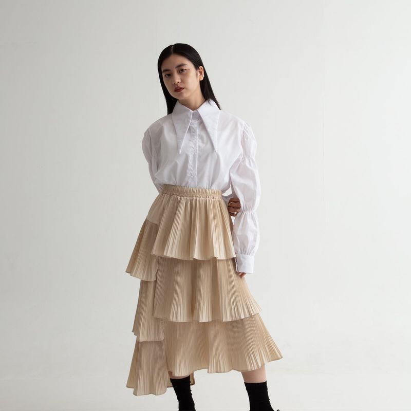 unique frill skirt