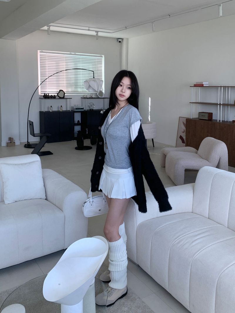 [UNISEX] Cloud Soft Angora Basic Cardigan(6color)