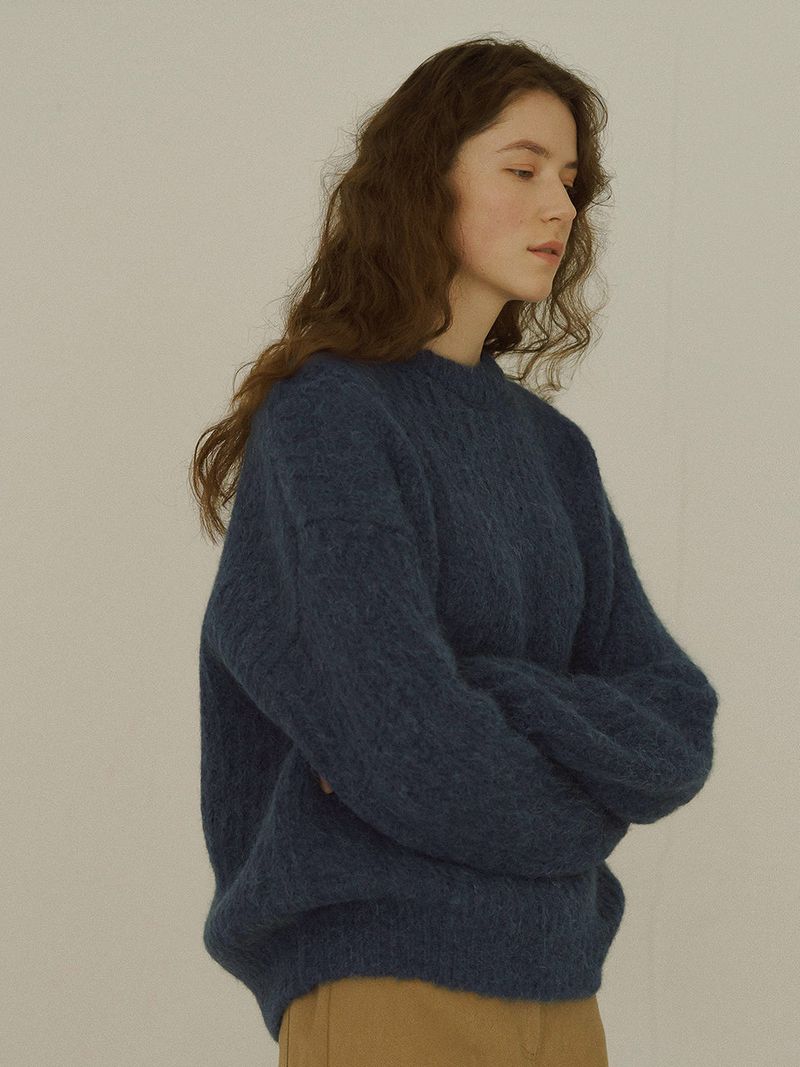 URAGO（ユラゴ）の「Alpaca double round Knit（Tops）」