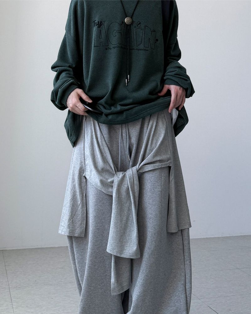 Fuka Layered Training Pants