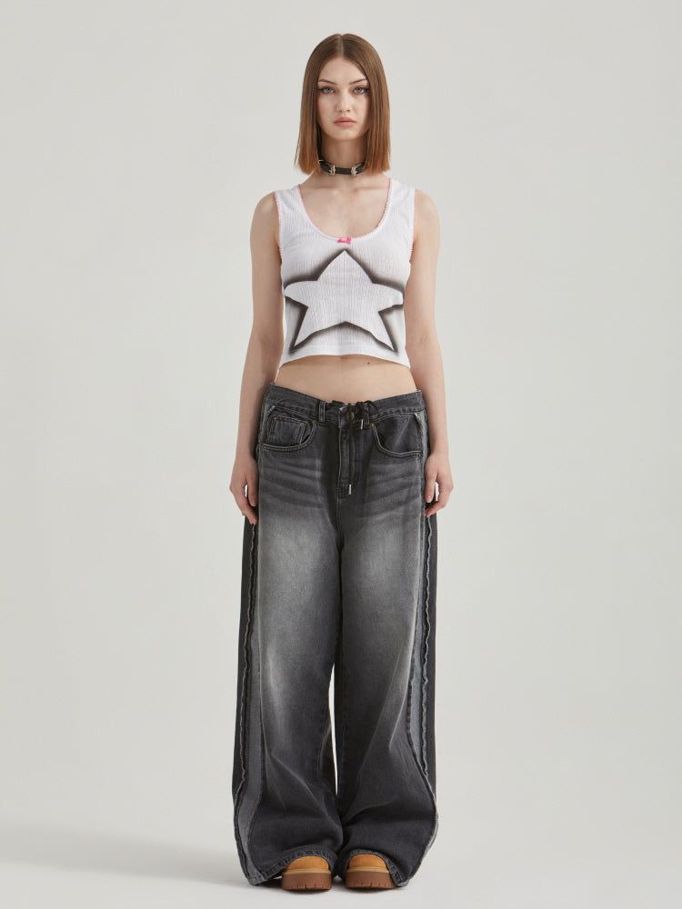 GATELESS（ゲートレス）の「SPACE JEAN -BLACK（Pants）」