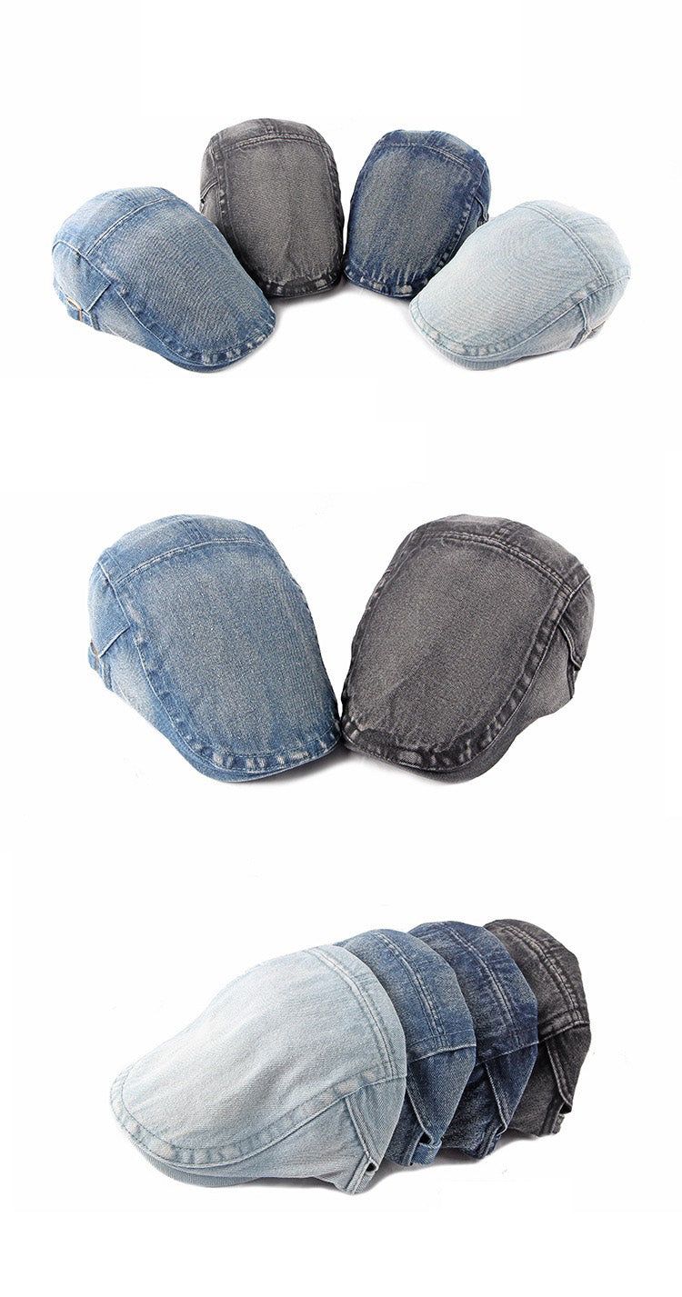 denim hunting cap (4 color)