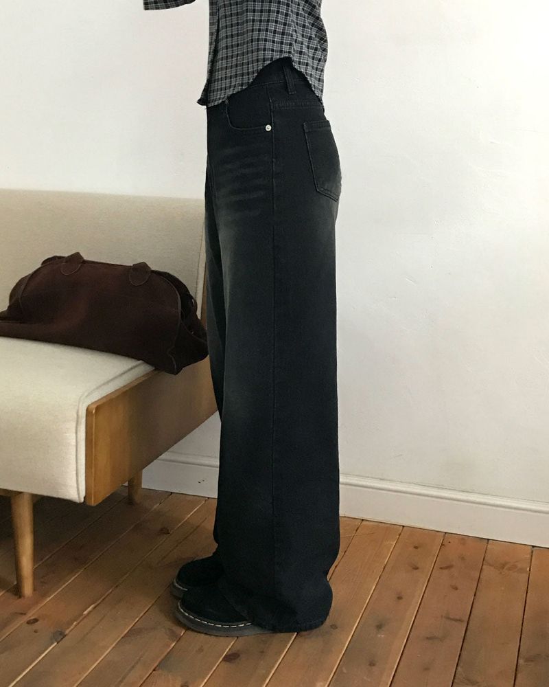 [ORIGINAL] Loose Straight Denim Pants